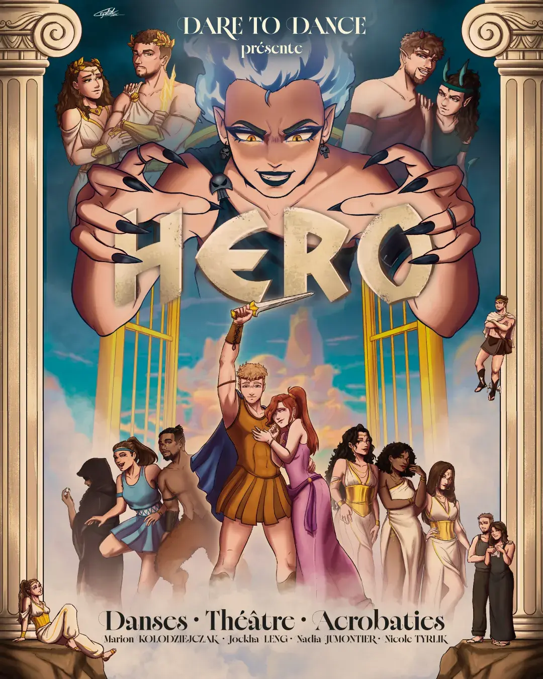 Affiche du spectacle Hero — Dare to Dance